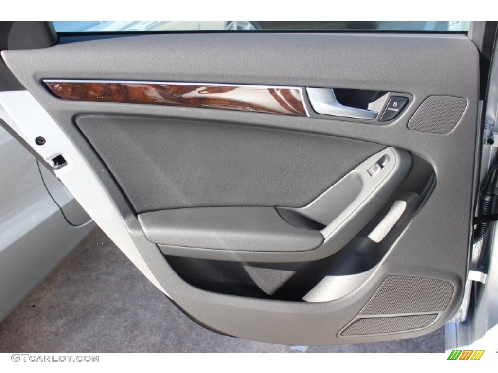 2014 A4 2.0T quattro Sedan - Ice Silver Metallic / Black photo #19