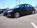 2011 Crystal Black Pearl Honda Accord EX V6 Sedan  photo #2