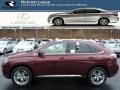 Claret Mica 2014 Lexus RX 450h AWD