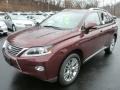 2014 Claret Mica Lexus RX 450h AWD  photo #8