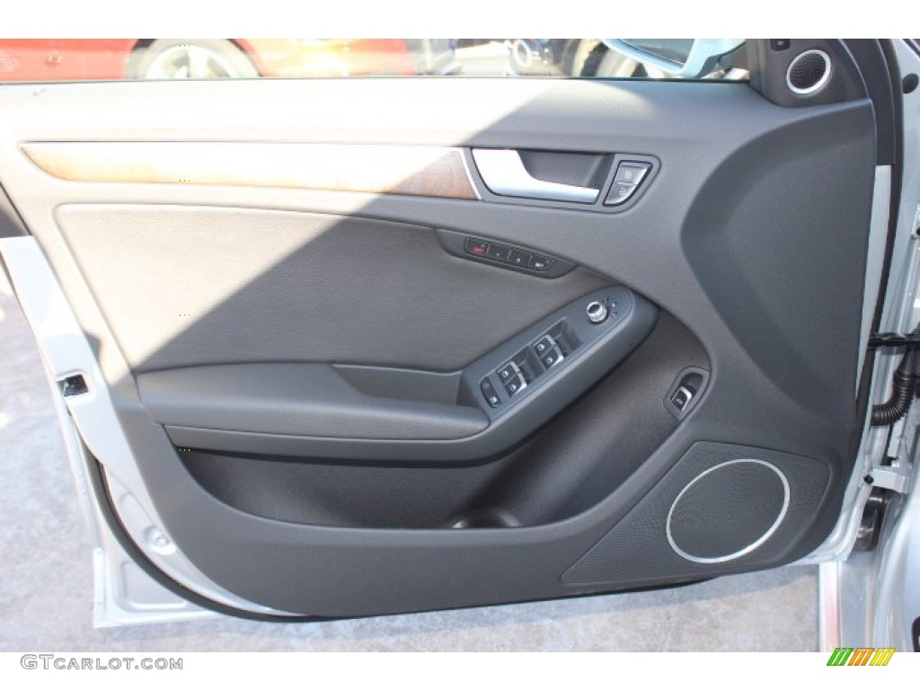 2014 A4 2.0T quattro Sedan - Ice Silver Metallic / Black photo #7