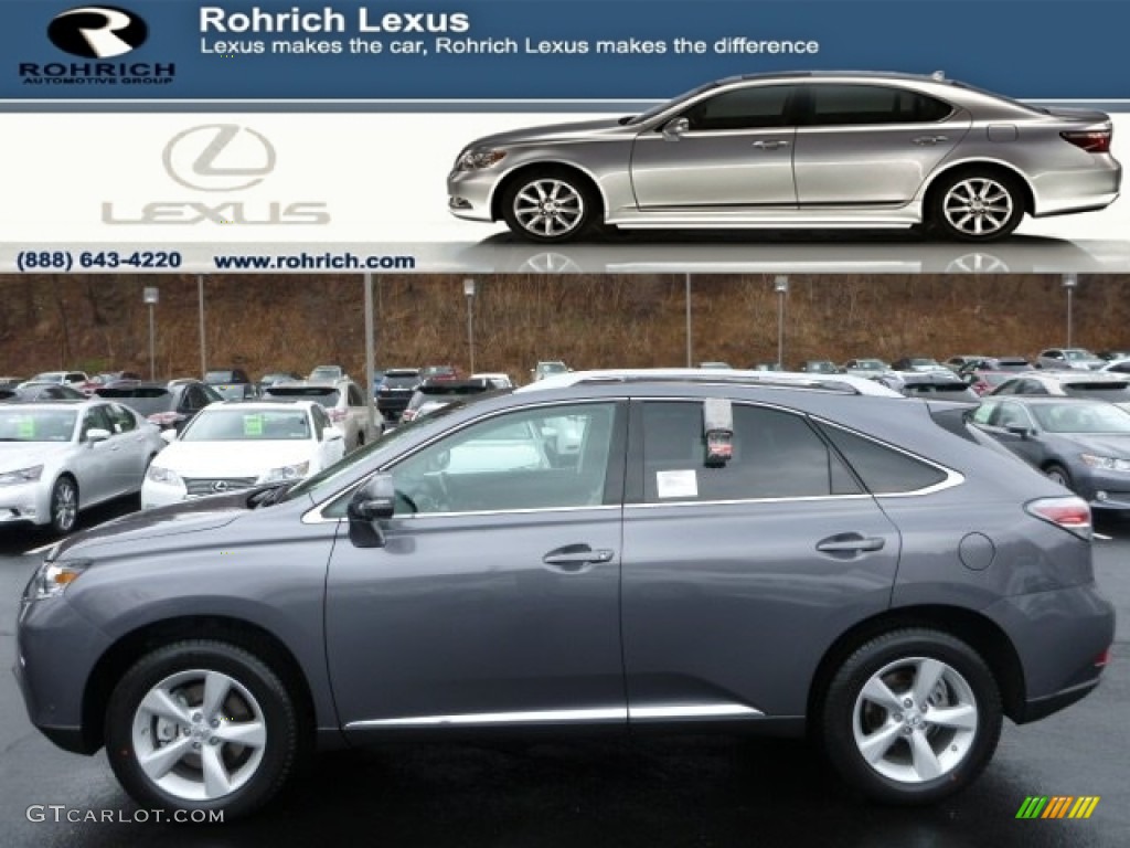 2014 RX 350 AWD - Nebula Gray Pearl / Lt. Gray photo #1