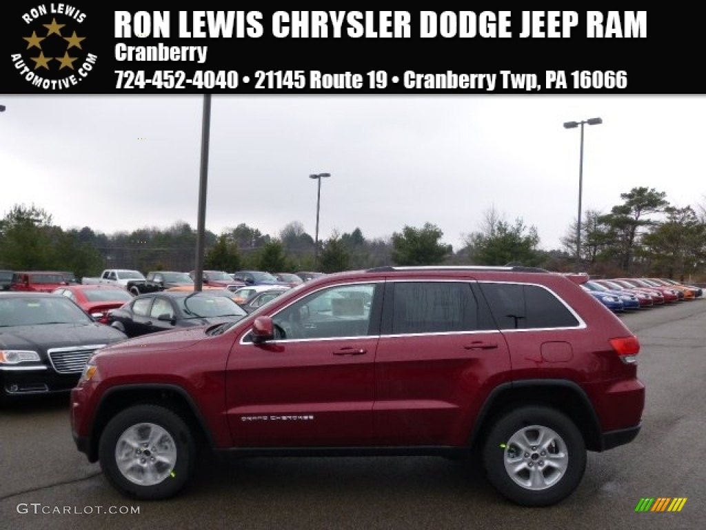 Deep Cherry Red Crystal Pearl Jeep Grand Cherokee