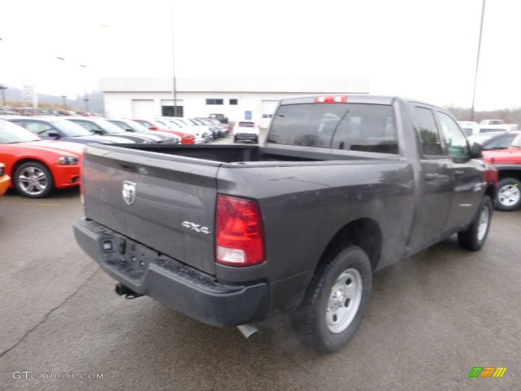 2014 1500 Express Quad Cab 4x4 - Granite Crystal Metallic / Black/Diesel Gray photo #6