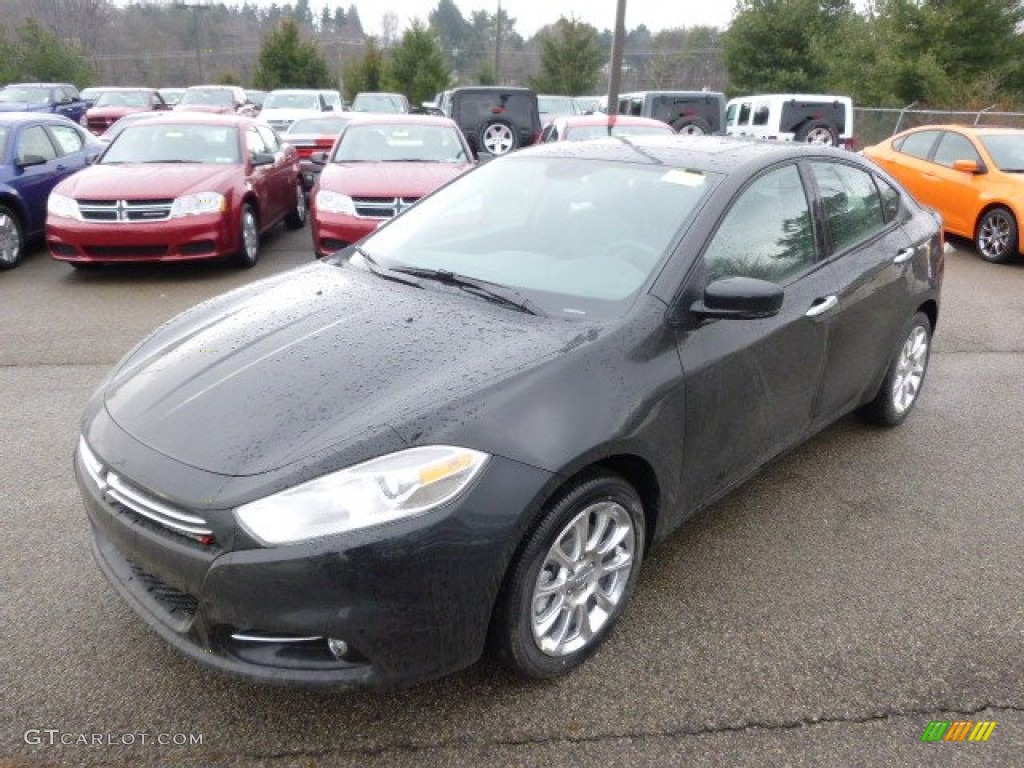 Pitch Black 2014 Dodge Dart Limited Exterior Photo #89690895