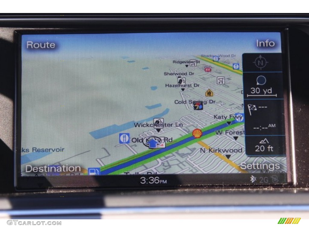 2014 Audi A4 2.0T quattro Sedan Navigation Photo #89691138