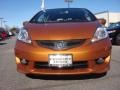 2011 Orange Revolution Metallic Honda Fit Sport  photo #10