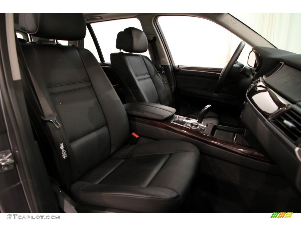 2010 X5 xDrive30i - Space Grey Metallic / Black Nevada Leather photo #42