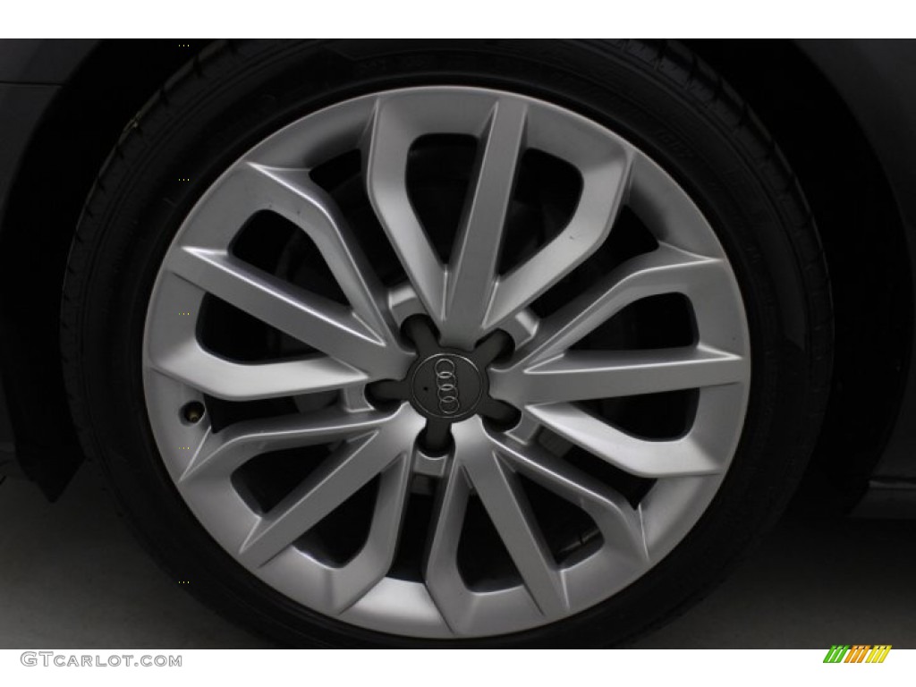 2013 A6 2.0T Sedan - Oolong Gray Metallic / Black photo #10