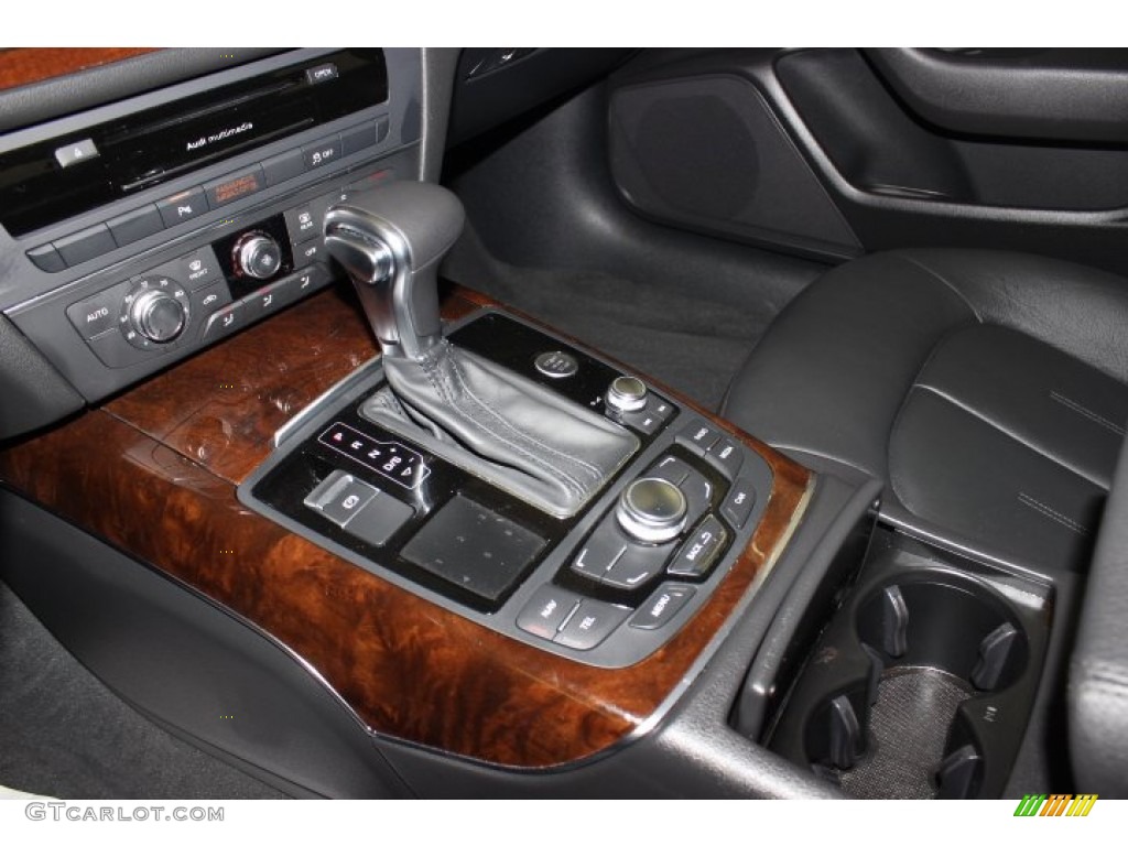 2013 A6 2.0T Sedan - Oolong Gray Metallic / Black photo #18