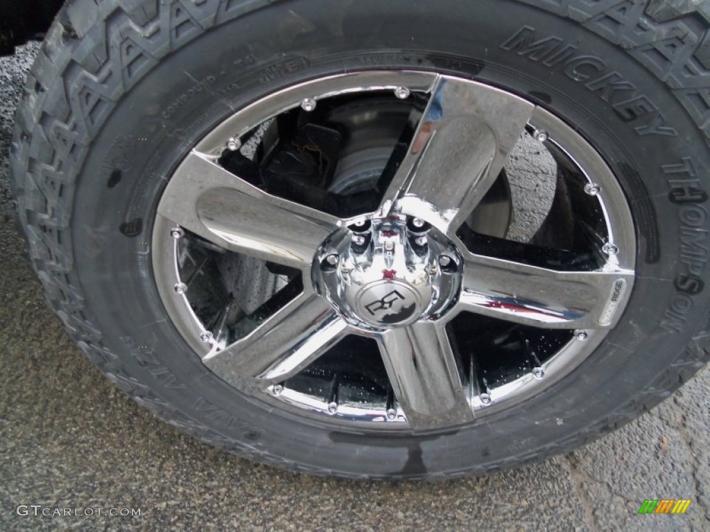 2014 Chevrolet Silverado 1500 LTZ Z71 Double Cab 4x4 Custom Wheels Photo #89692021
