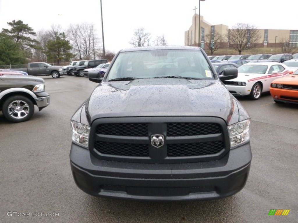 2014 1500 Tradesman Regular Cab - Granite Crystal Metallic / Black/Diesel Gray photo #3