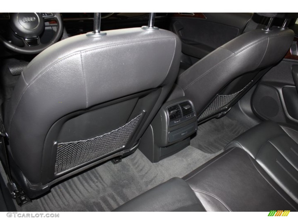 2013 A6 2.0T Sedan - Oolong Gray Metallic / Black photo #34