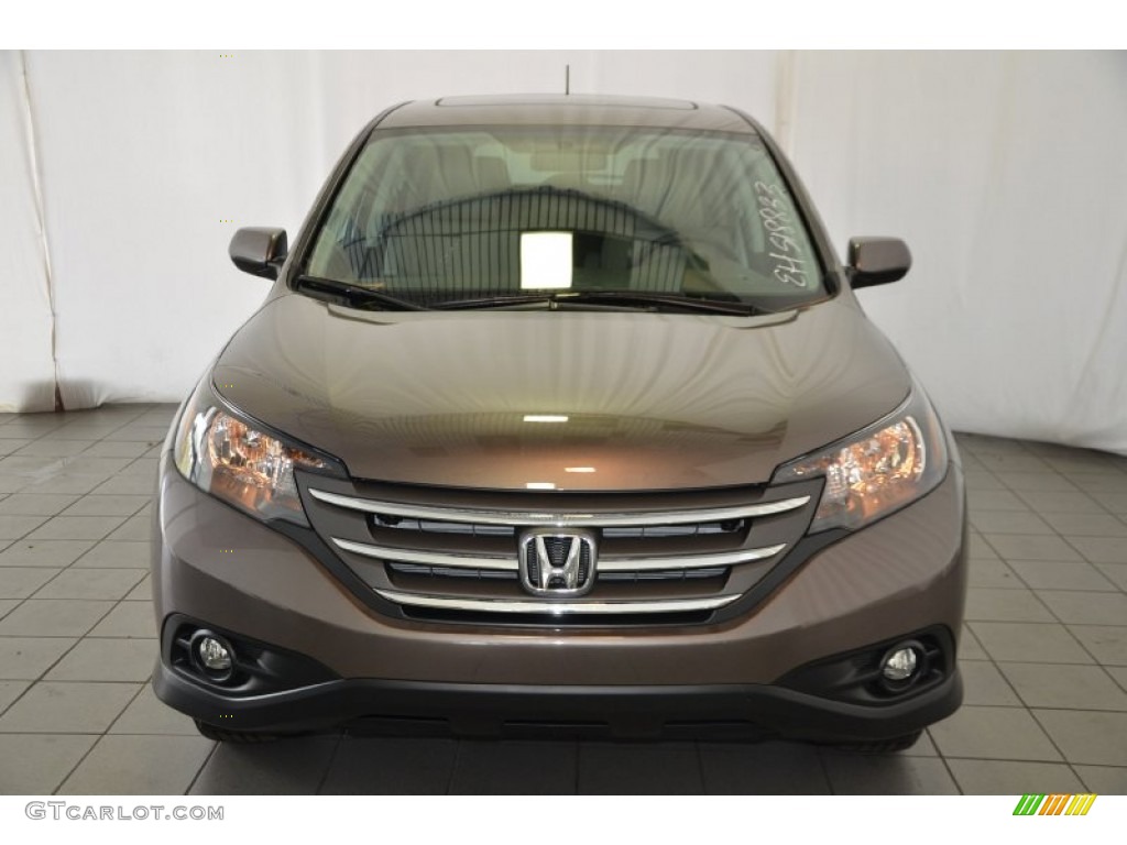 2014 CR-V EX - Urban Titanium Metallic / Beige photo #2