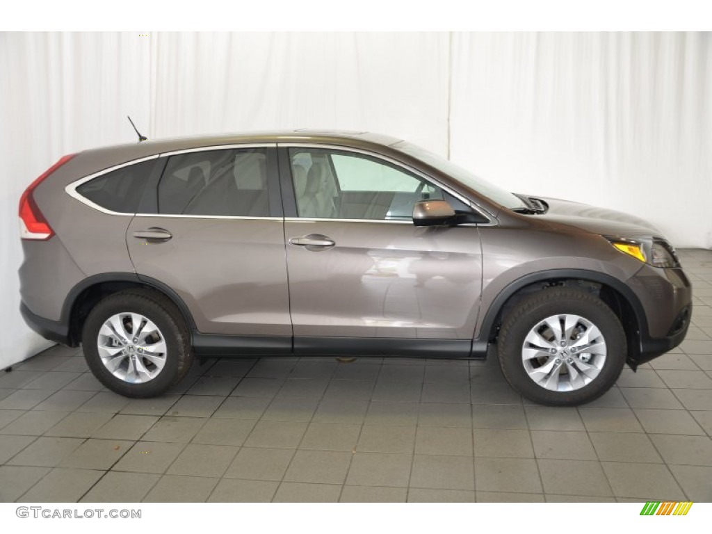 2014 CR-V EX - Urban Titanium Metallic / Beige photo #5
