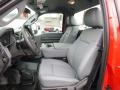 Steel 2014 Ford F250 Super Duty XL Regular Cab 4x4 Interior Color