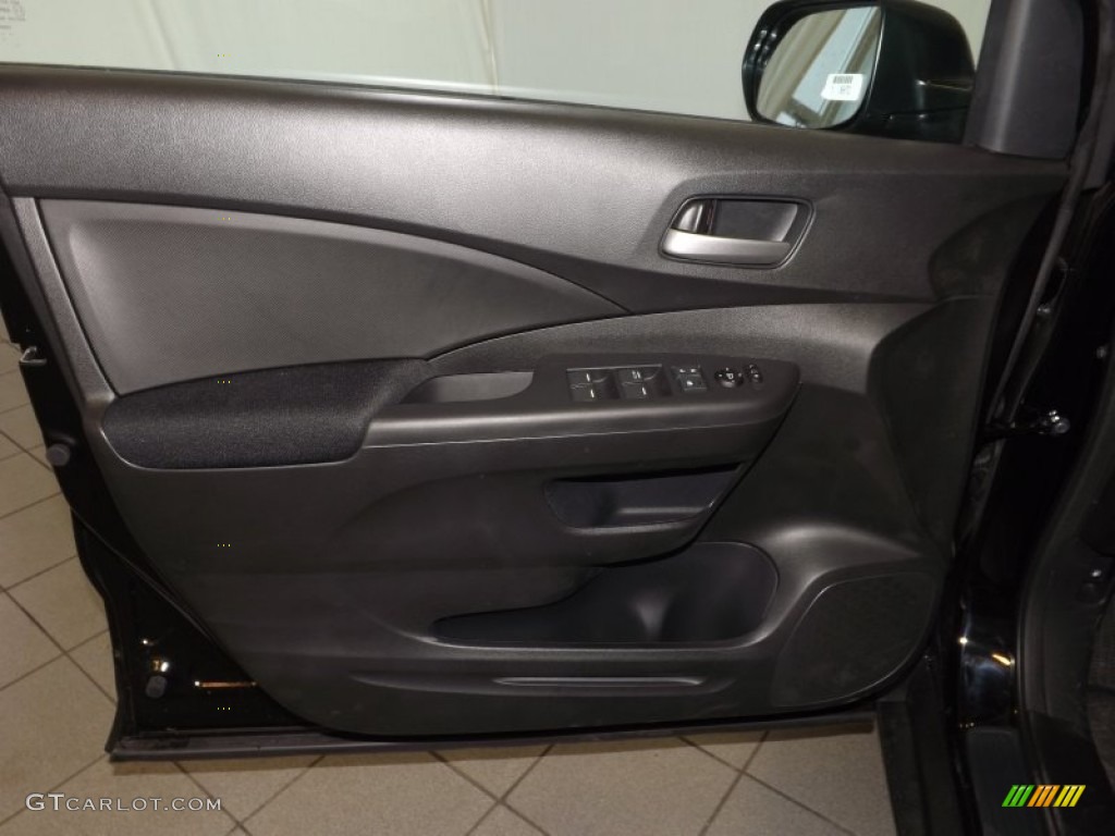 2014 CR-V LX - Crystal Black Pearl / Black photo #10