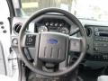 Steel 2014 Ford F250 Super Duty XL Regular Cab 4x4 Steering Wheel