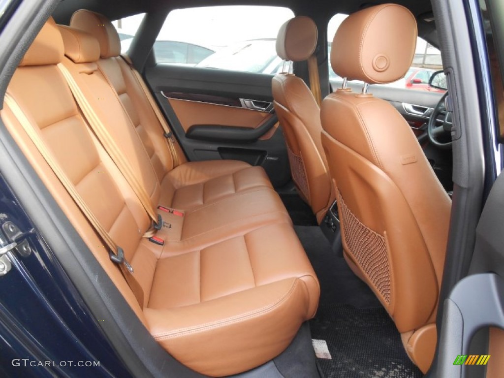2008 Audi A6 3.2 quattro Sedan Rear Seat Photos
