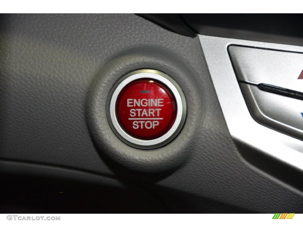 2014 Accord EX-L Sedan - Modern Steel Metallic / Gray photo #22