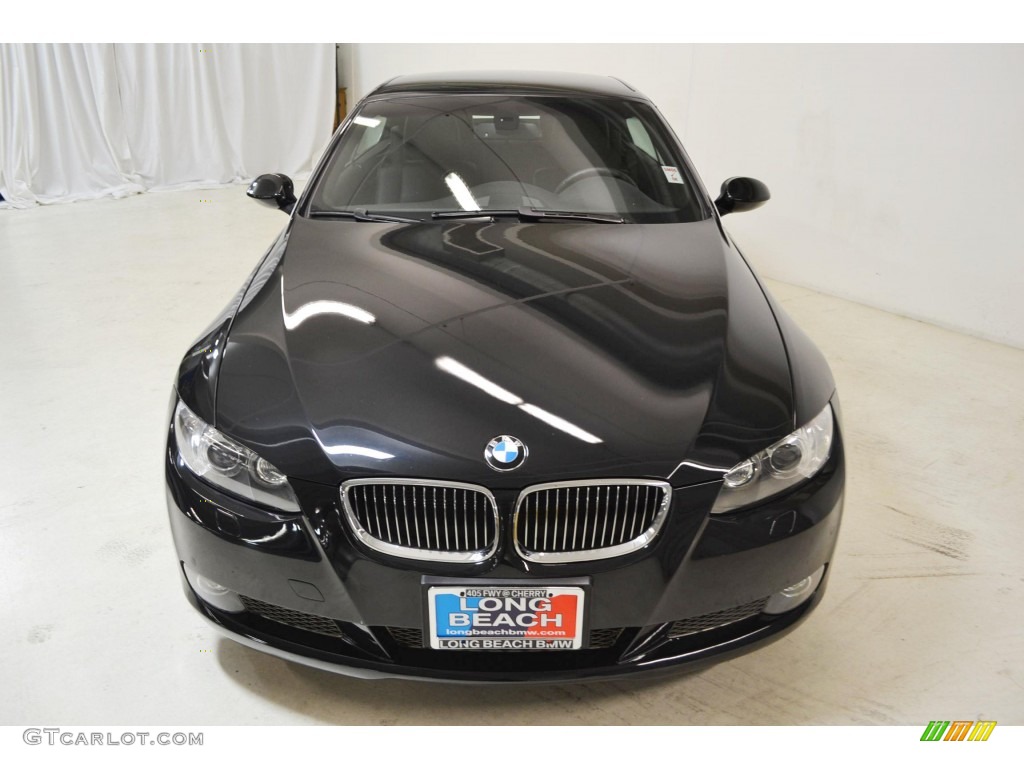 2009 3 Series 335i Convertible - Jet Black / Black photo #4