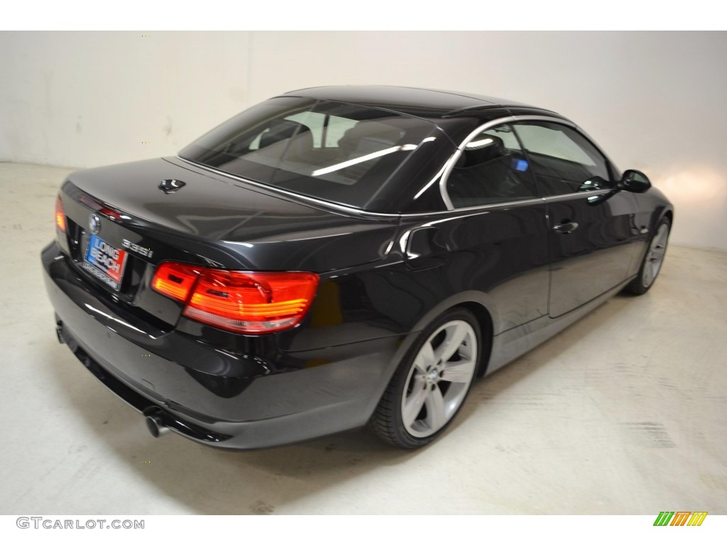 2009 3 Series 335i Convertible - Jet Black / Black photo #5