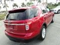 2012 Red Candy Metallic Ford Explorer XLT  photo #6