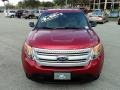 2012 Red Candy Metallic Ford Explorer XLT  photo #16