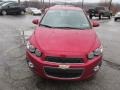 2014 Crystal Red Tintcoat Chevrolet Sonic LT Sedan  photo #4