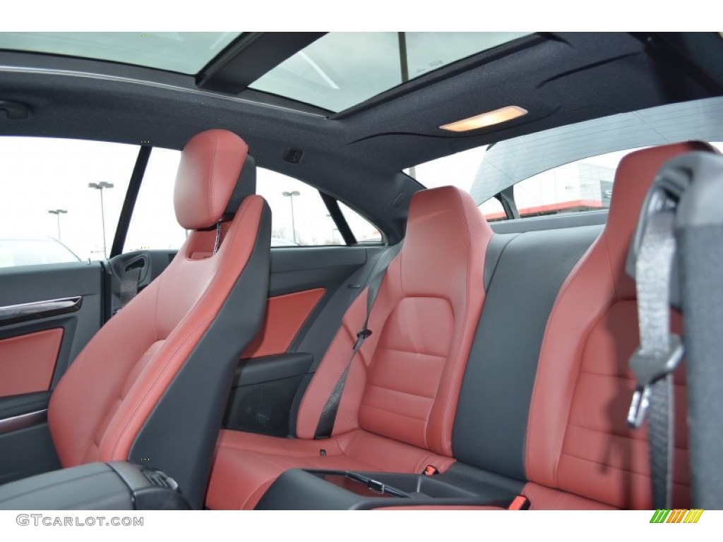 2012 Mercedes-Benz E 350 Coupe Rear Seat Photo #89701761