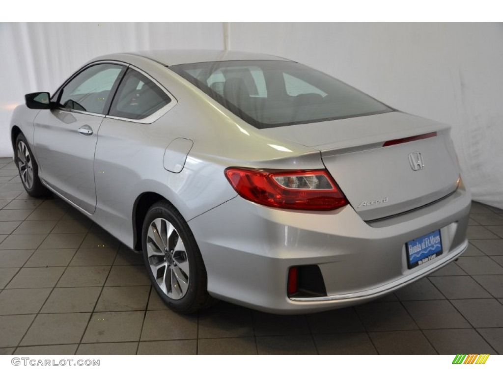 2014 Accord LX-S Coupe - Alabaster Silver Metallic / Black photo #6