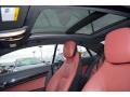 2012 Mercedes-Benz E Red/Black Interior Sunroof Photo