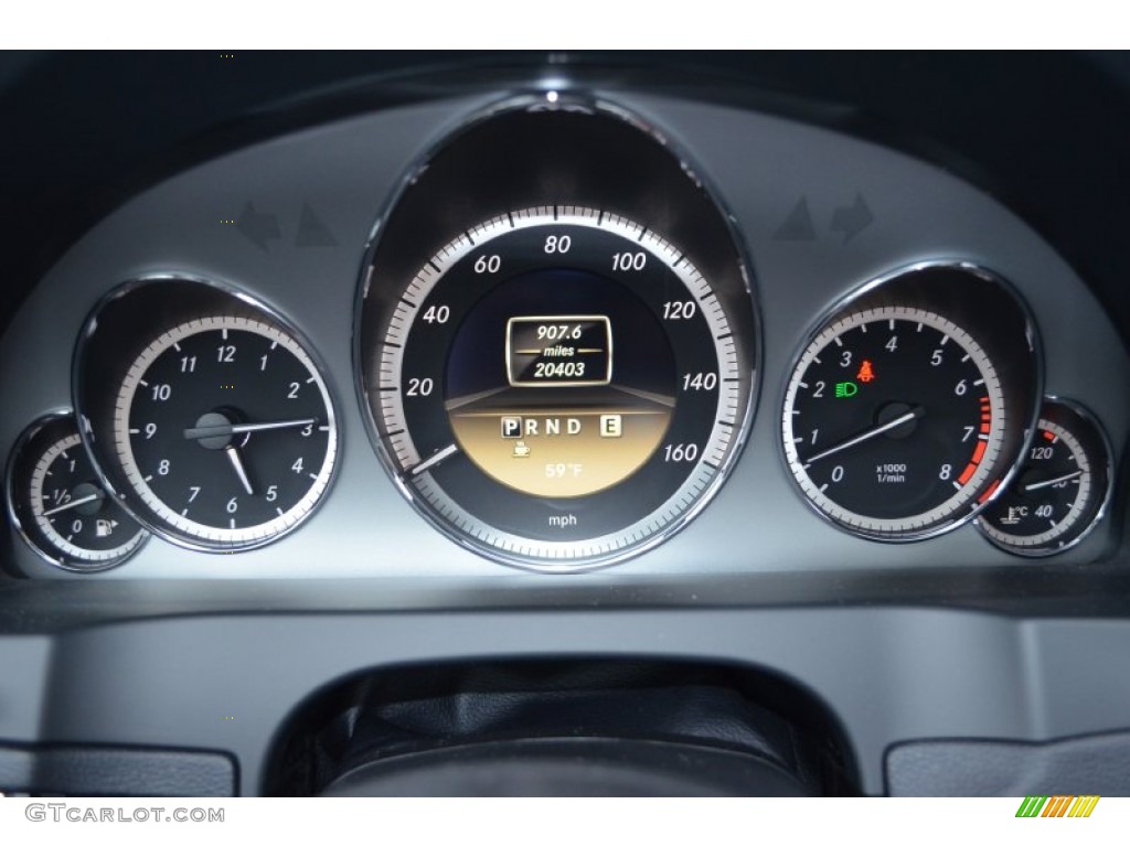 2012 Mercedes-Benz E 350 Coupe Gauges Photo #89702169