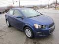 2014 Blue Topaz Metallic Chevrolet Sonic LT Sedan  photo #5