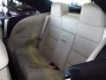 2014 Volkswagen Eos Cornsilk Beige Interior Rear Seat Photo