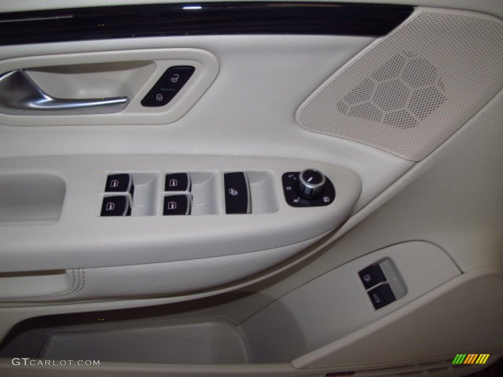 2014 Volkswagen Eos Executive Cornsilk Beige Door Panel Photo #89703387