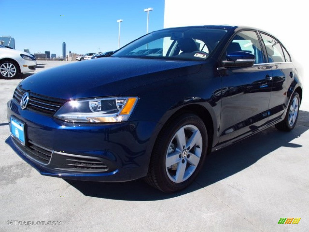 Tempest Blue Metallic 2014 Volkswagen Jetta TDI Sedan Exterior Photo #89703570