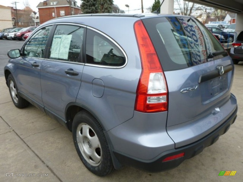 2007 CR-V LX 4WD - Royal Blue Pearl / Gray photo #10