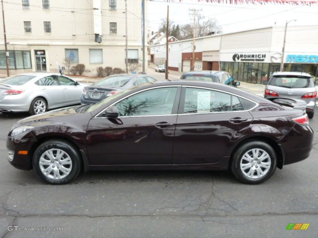 2010 MAZDA6 i Sport Sedan - Black Cherry Metallic / Black photo #2