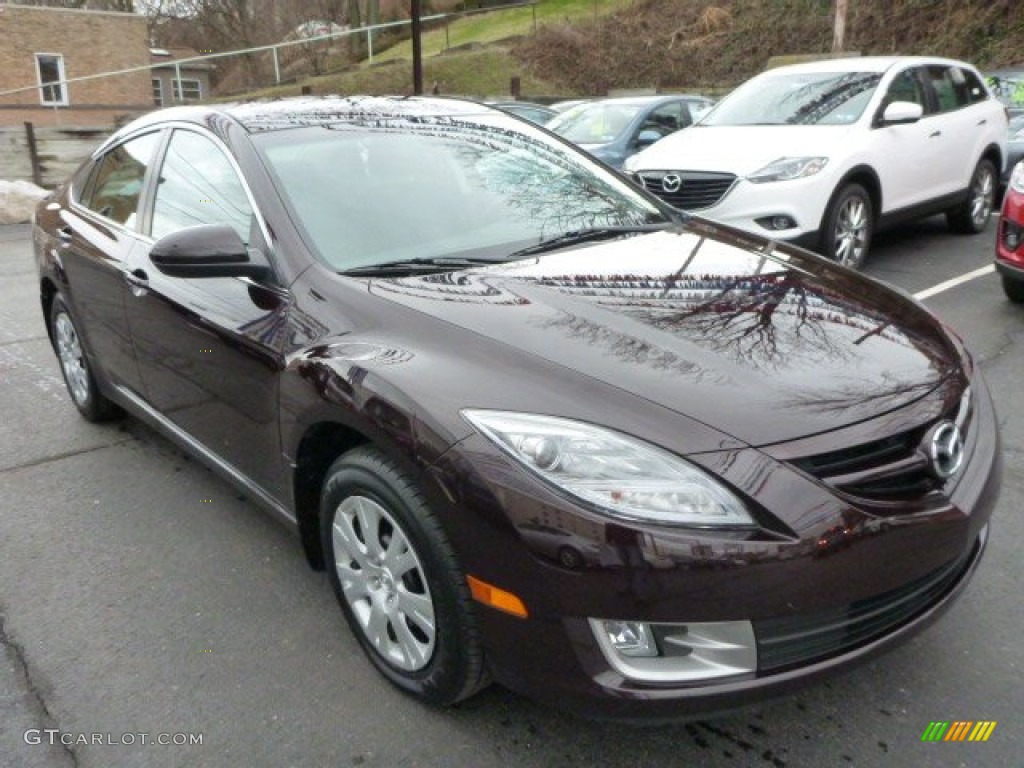 2010 MAZDA6 i Sport Sedan - Black Cherry Metallic / Black photo #3