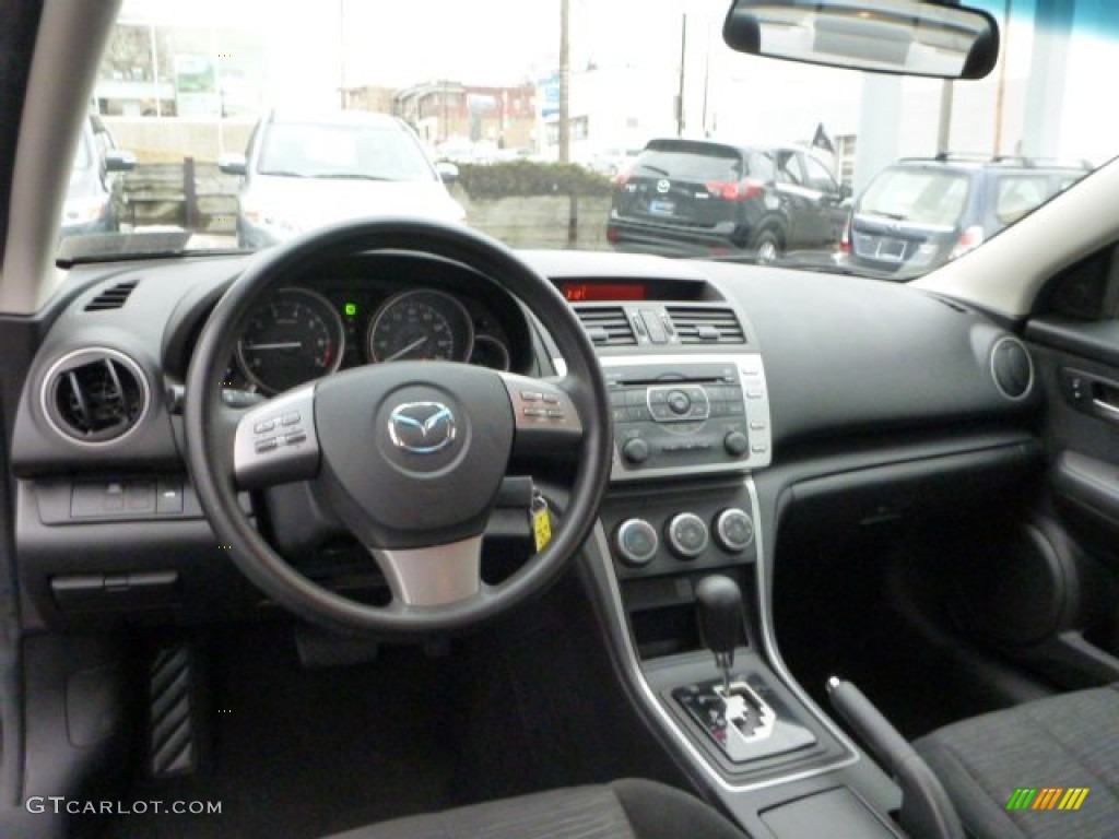 2010 MAZDA6 i Sport Sedan - Black Cherry Metallic / Black photo #6