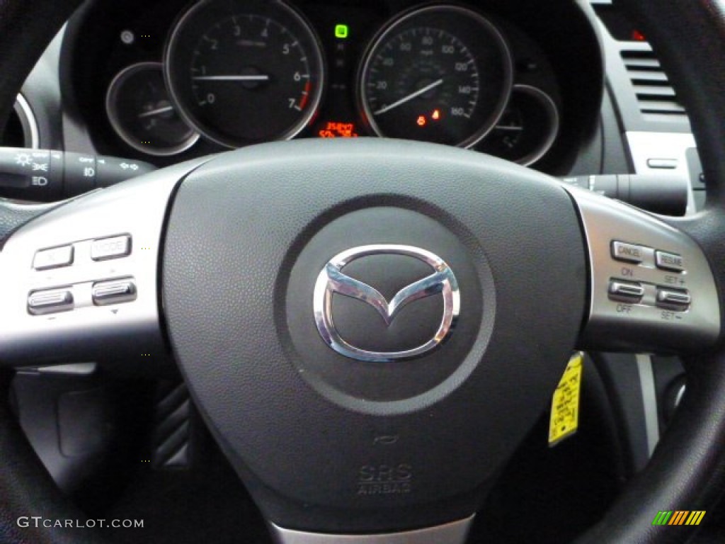 2010 MAZDA6 i Sport Sedan - Black Cherry Metallic / Black photo #19