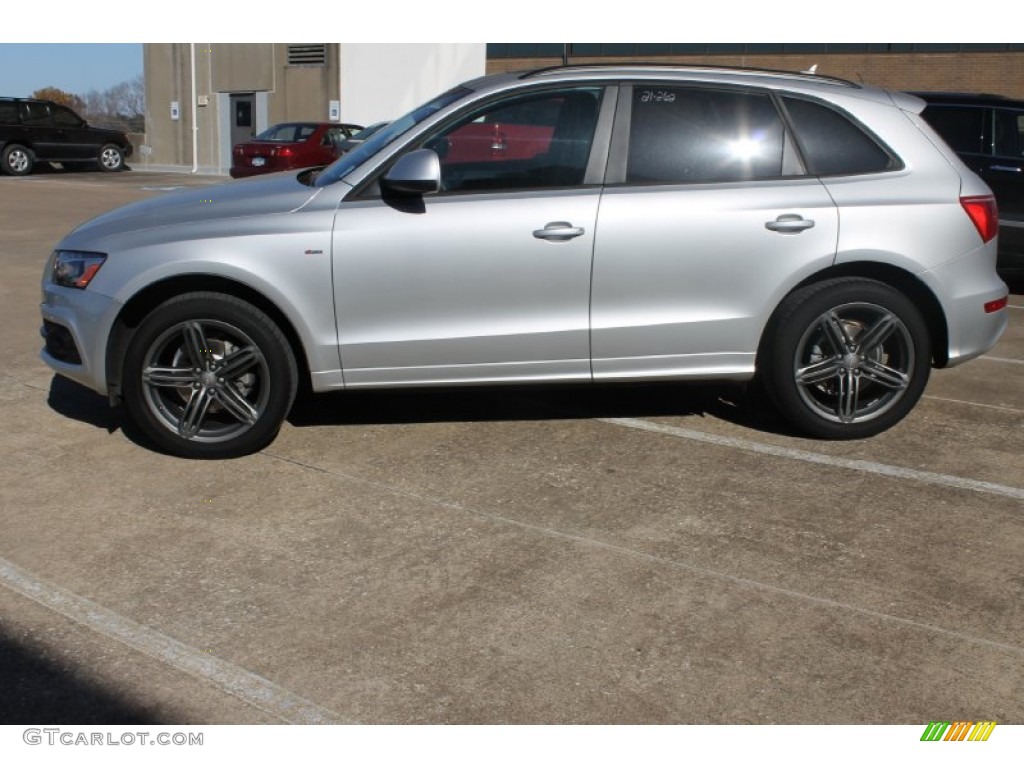 Ice Silver Metallic 2012 Audi Q5 3.2 FSI quattro Exterior Photo #89705394