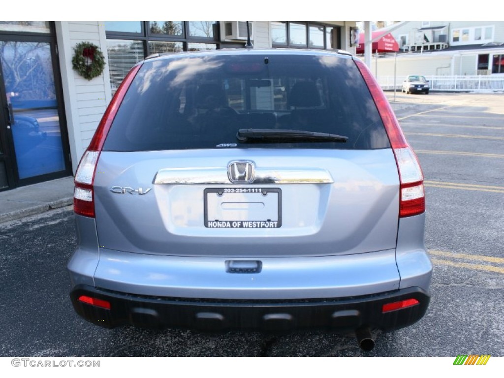 2009 CR-V EX 4WD - Glacier Blue Metallic / Gray photo #7