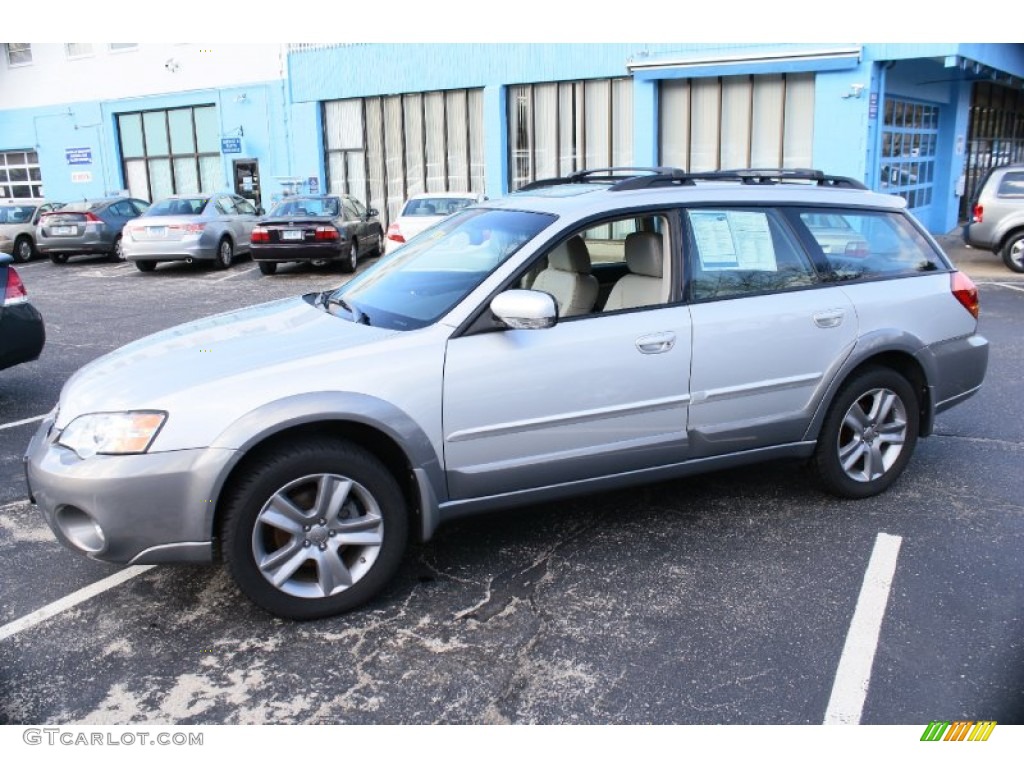 Brilliant Silver Metallic 2006 Subaru Outback 3.0 R L.L.Bean Edition Wagon Exterior Photo #89708133