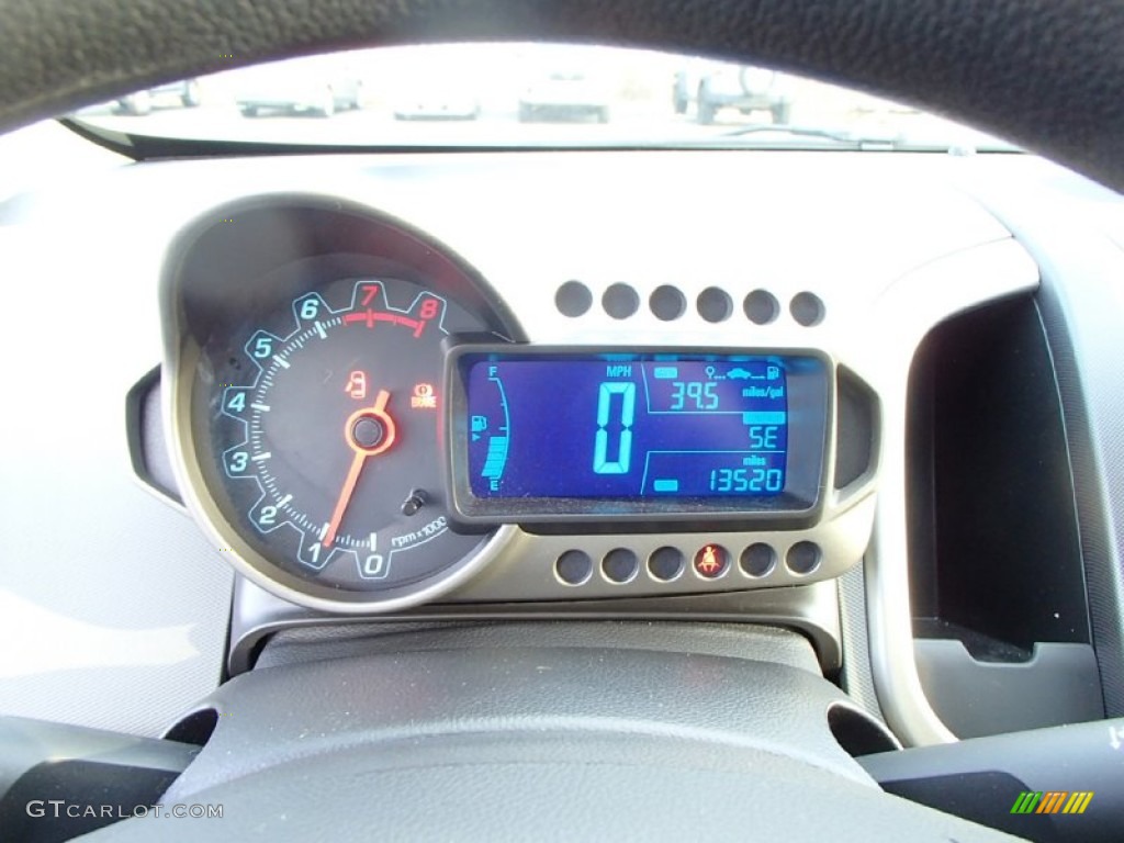 2013 Chevrolet Sonic LT Sedan Gauges Photo #89709342