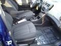 Jet Black/Dark Titanium 2013 Chevrolet Sonic LT Sedan Interior Color