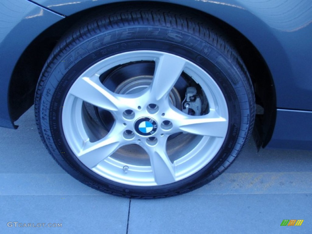 2013 1 Series 128i Convertible - Space Gray Metallic / Coral Red photo #12