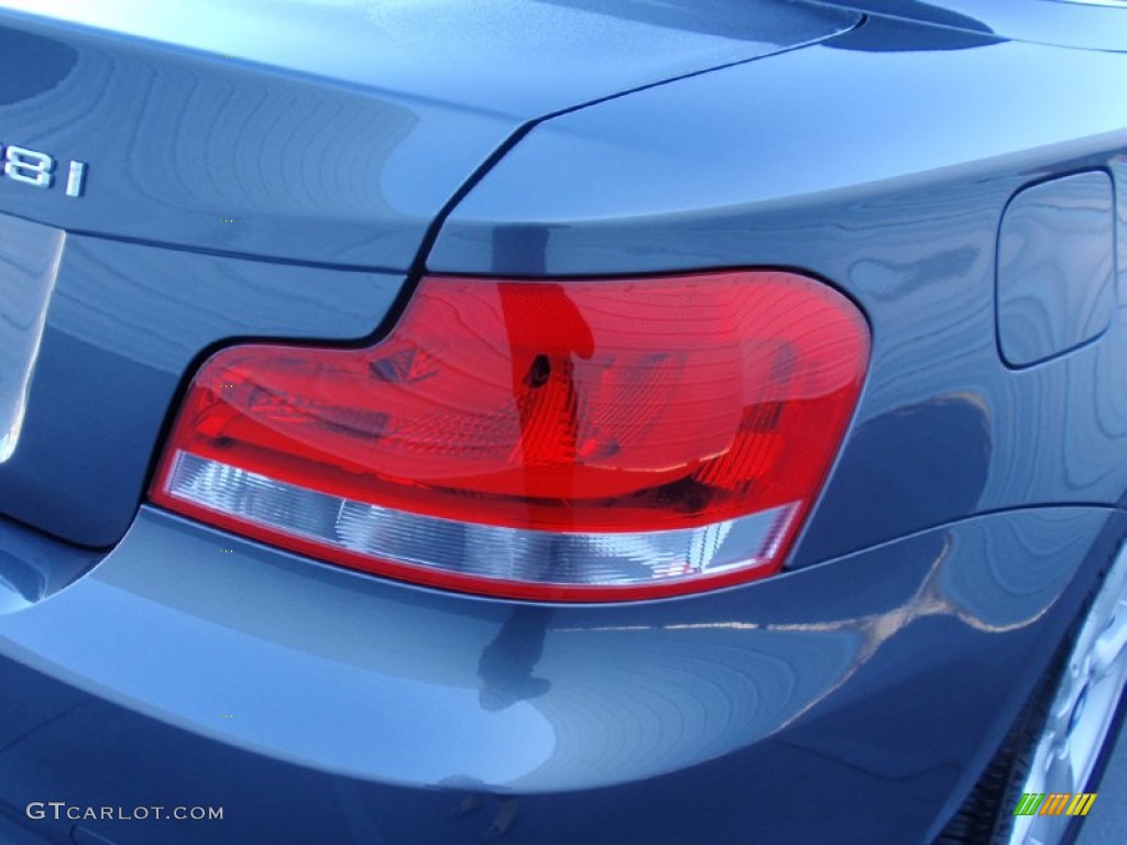 2013 1 Series 128i Convertible - Space Gray Metallic / Coral Red photo #15