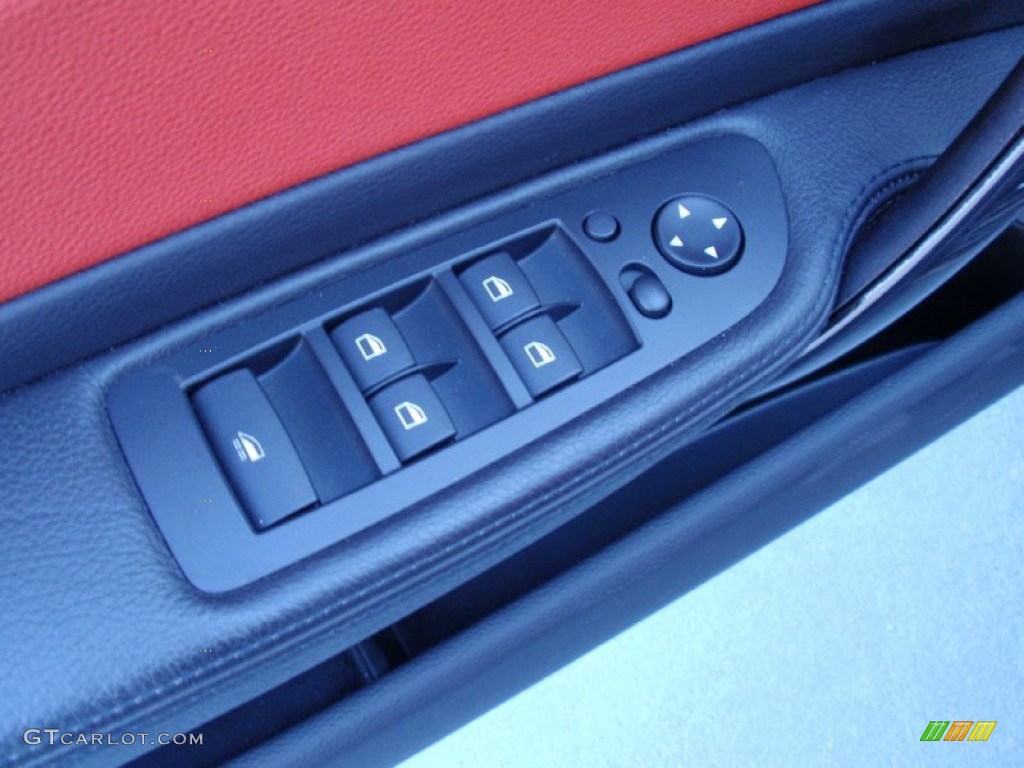 2013 1 Series 128i Convertible - Space Gray Metallic / Coral Red photo #26